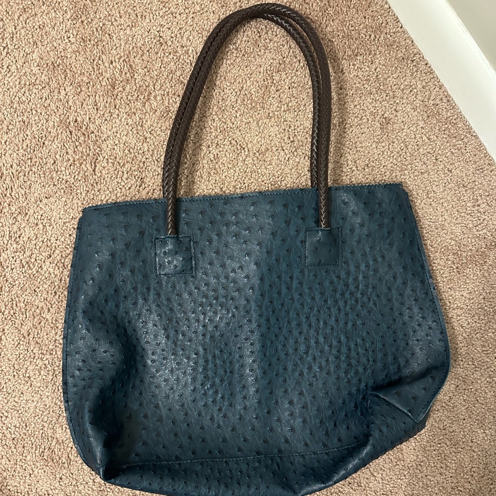 Teal Tote Bag